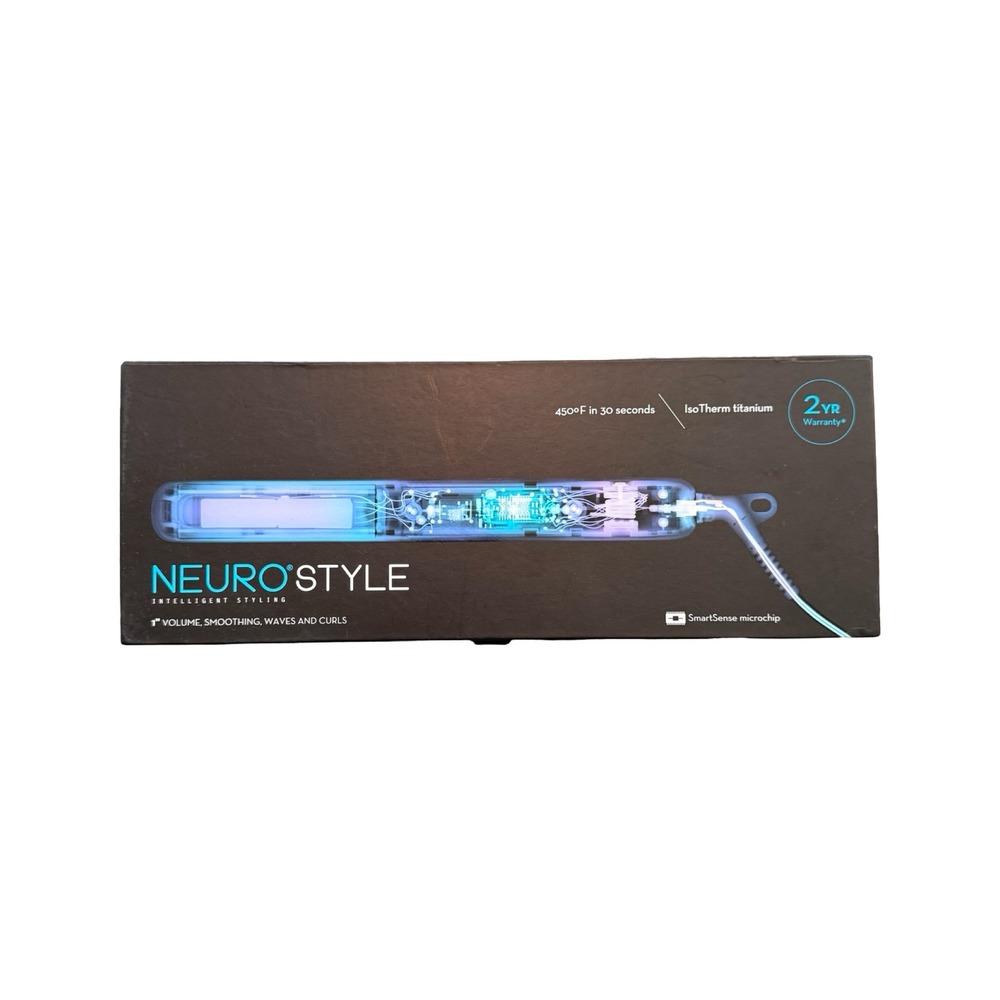 Paul Mitchell Neuro Style Flat Iron Unisex 1" Black Excellent Titanium 450F